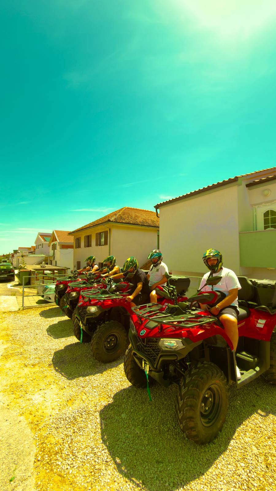 Quad Erlebnis mit Fahrern in Kroatien